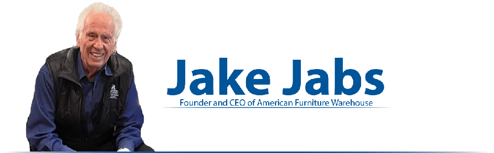 Jake Jabs, Founder and CEO of American Furniture Warehouse
